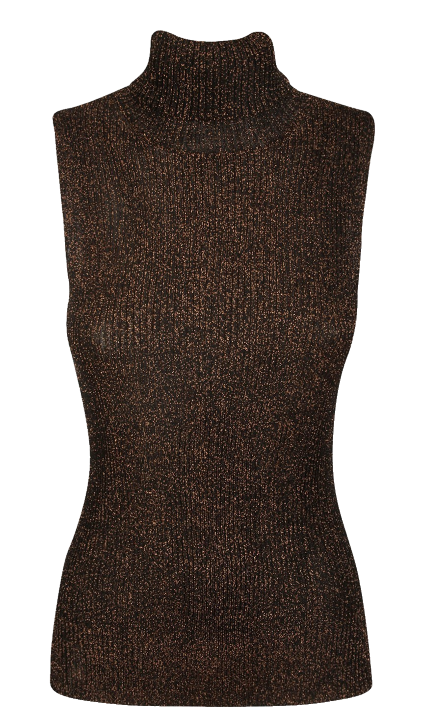 Joseph A Woman Roll-Neck Knitted Top | Xl