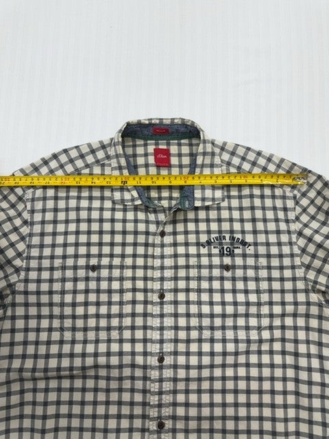 s.Oliver Men White Shirt size XL product image 7