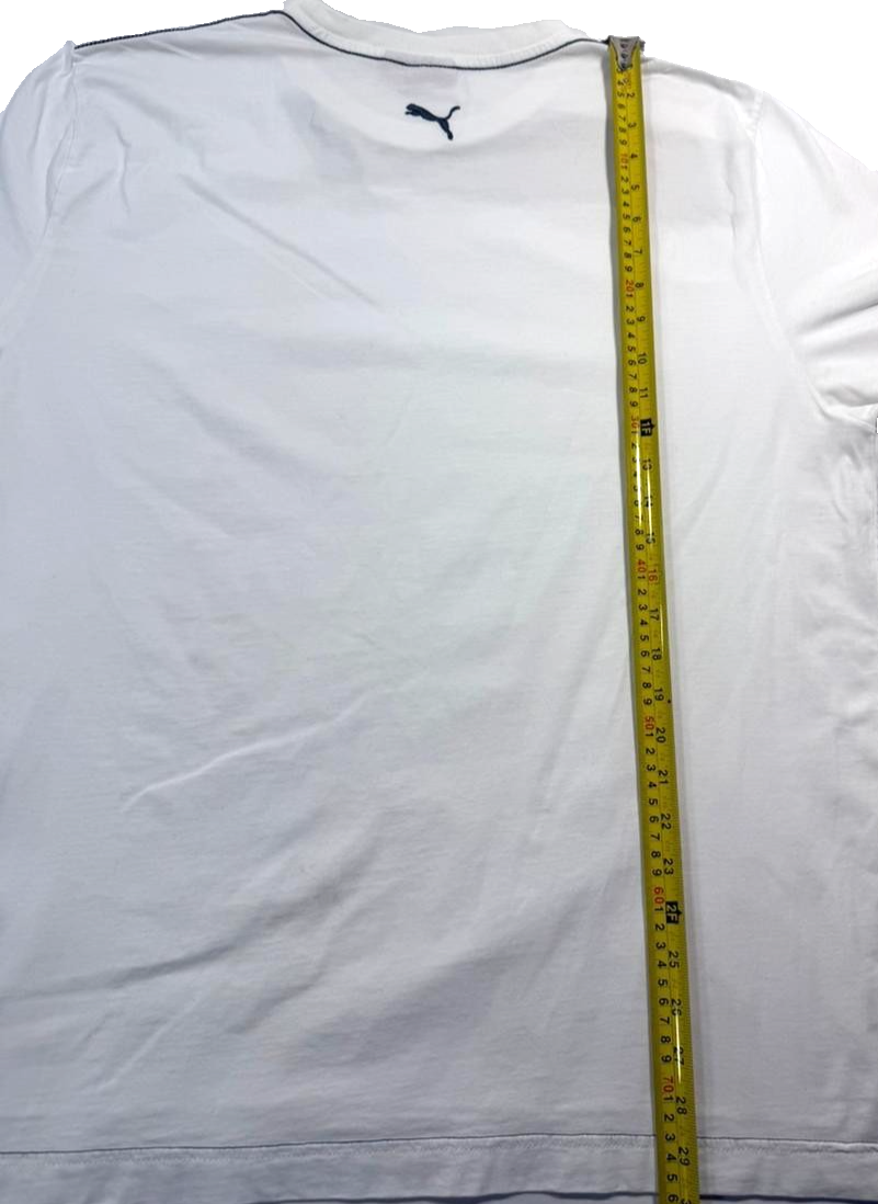 White Puma Men's Graphic T-Shirt - Size XXL
