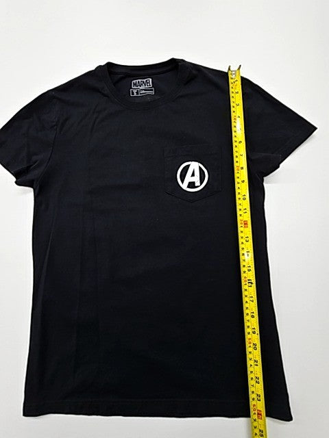Marvel Men Black T-Shirt size S product image 8