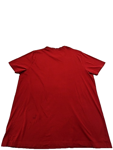 Puma Men's Red Short Sleeve T-Shirt XXL Regular Fit Crew Neck