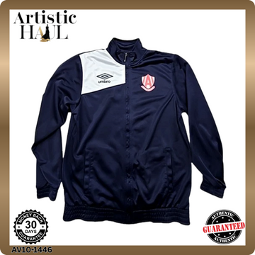 Umbro Men's Navy Track Jacket XL 100% Polyester Zipper