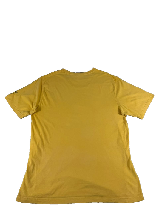 Hard Rock Cafe Men's Yellow T-Shirt – Size M, Amsterdam Brand Department Type