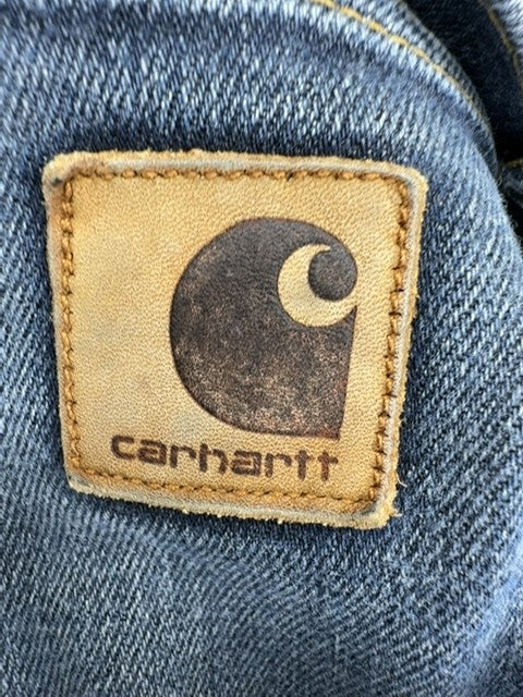 Carhartt Men's Blue Rebel Pant Slim Tapered Jeans 30x32