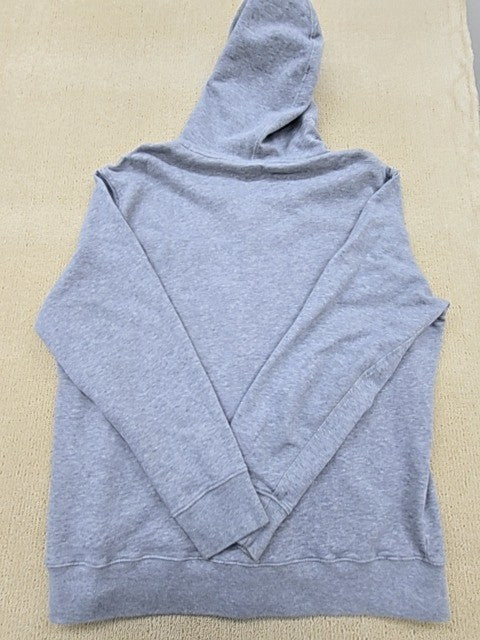 Levi's Unisex L Grey Full Zip Fleece Hoodie Relaxed Fit
