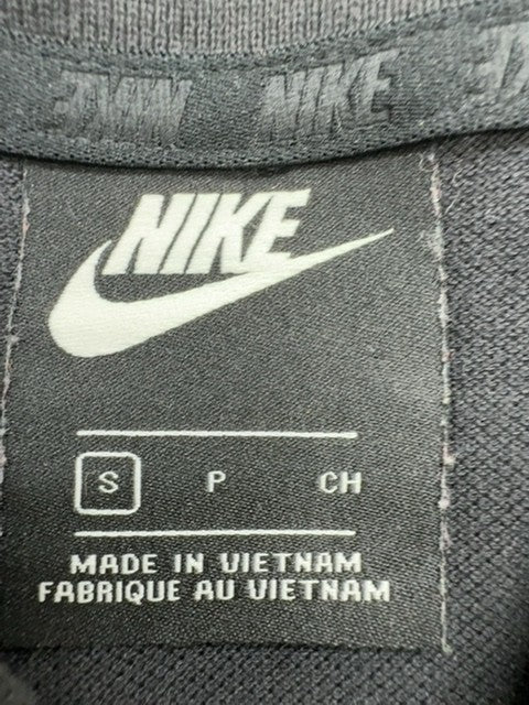 Nike Men's Grey Sportswear Polo Size S 100% Cotton