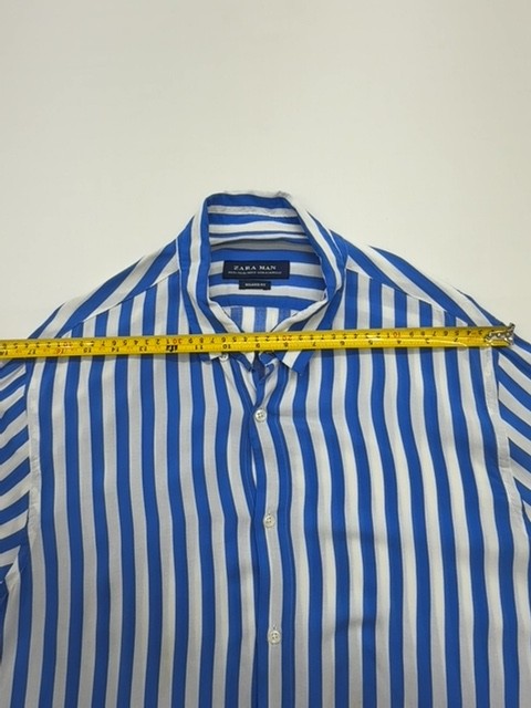Zara Men Blue Shirt size XL product image 7