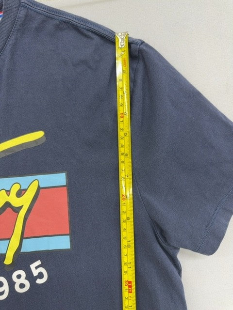 Tommy Hilfiger Navy XL Cotton Short Sleeve Crew Neck T-Shirt