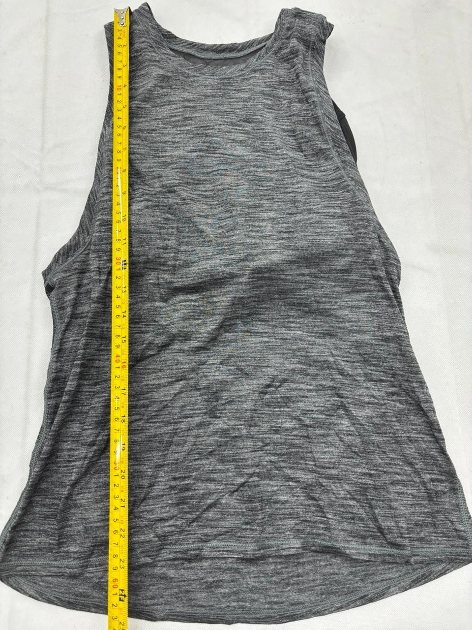 Lululemon Work The Circuit 2 In 1 Tank Top Mesh Racerback Cross Strap Bra Size 4