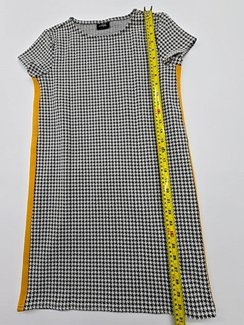 Page Girls Black White Houndstooth Dress 158/164 EU Size