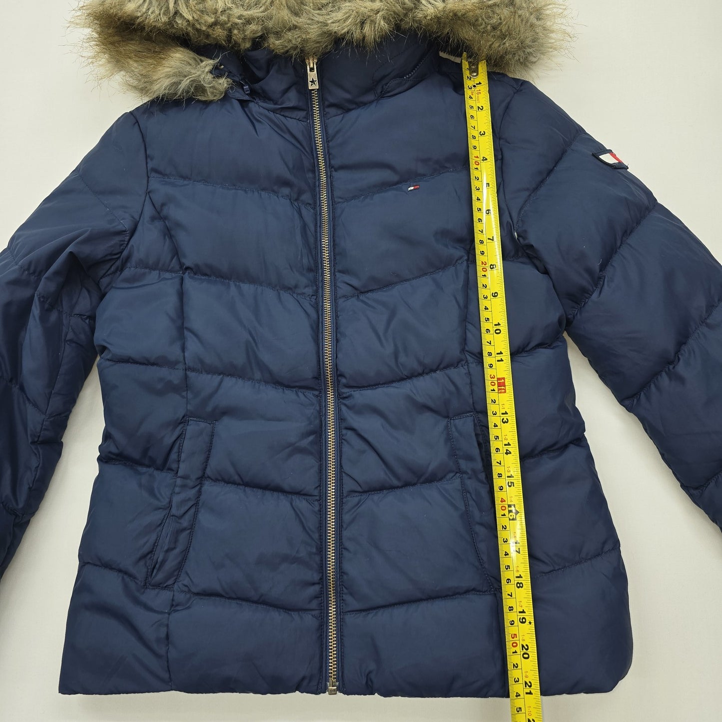 Tommy Hilfiger Boys Navy Jacket size 152 product image 8