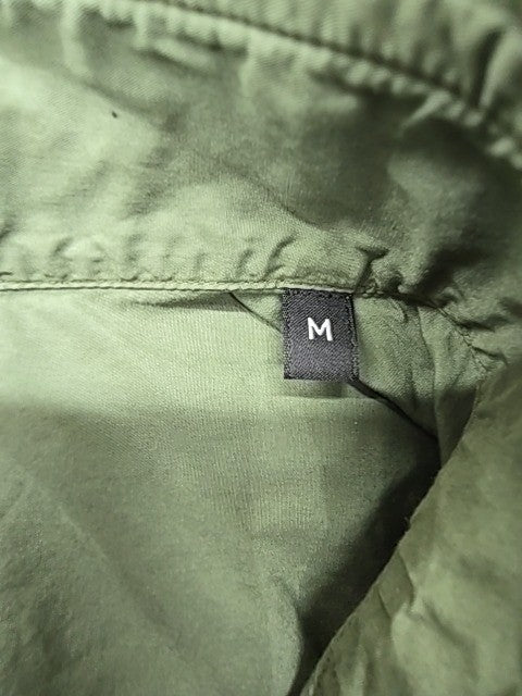 Ermenegildo Zegna Men's Green Button-Down Shirt Size M Casual Pocket