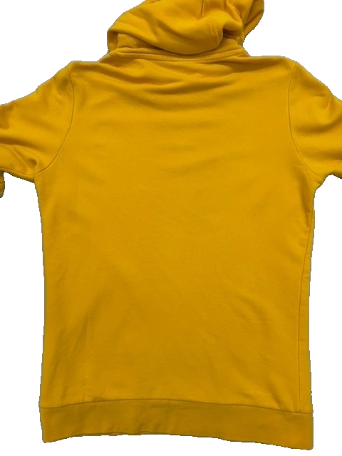Champion Unisex Yellow Running Club Pullover Hoodie XL Fleece