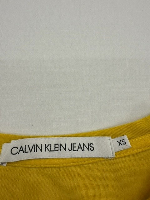 Calvin Klein Jeans Boys Yellow T-Shirt size XS product image 3