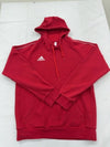 Adidas Men's Red Hoodie – Size M, Pullover