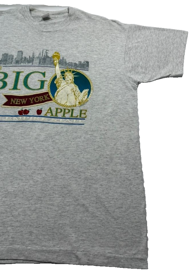 Fruit Of The Loom Big New York Apple T-Shirt | The Empire State | S/XL | Unisex