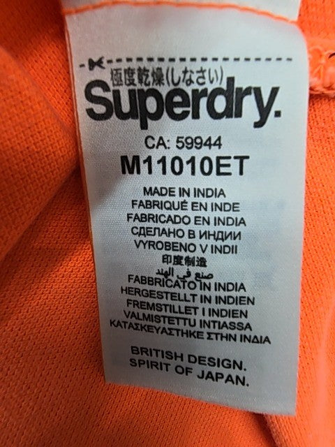 Superdry Men Orange Polo Shirt size L product image 5