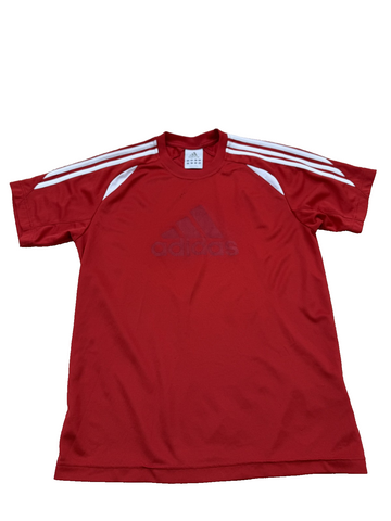 Adidas Men's Red Climalite Moisture Wicking T-Shirt Size S
