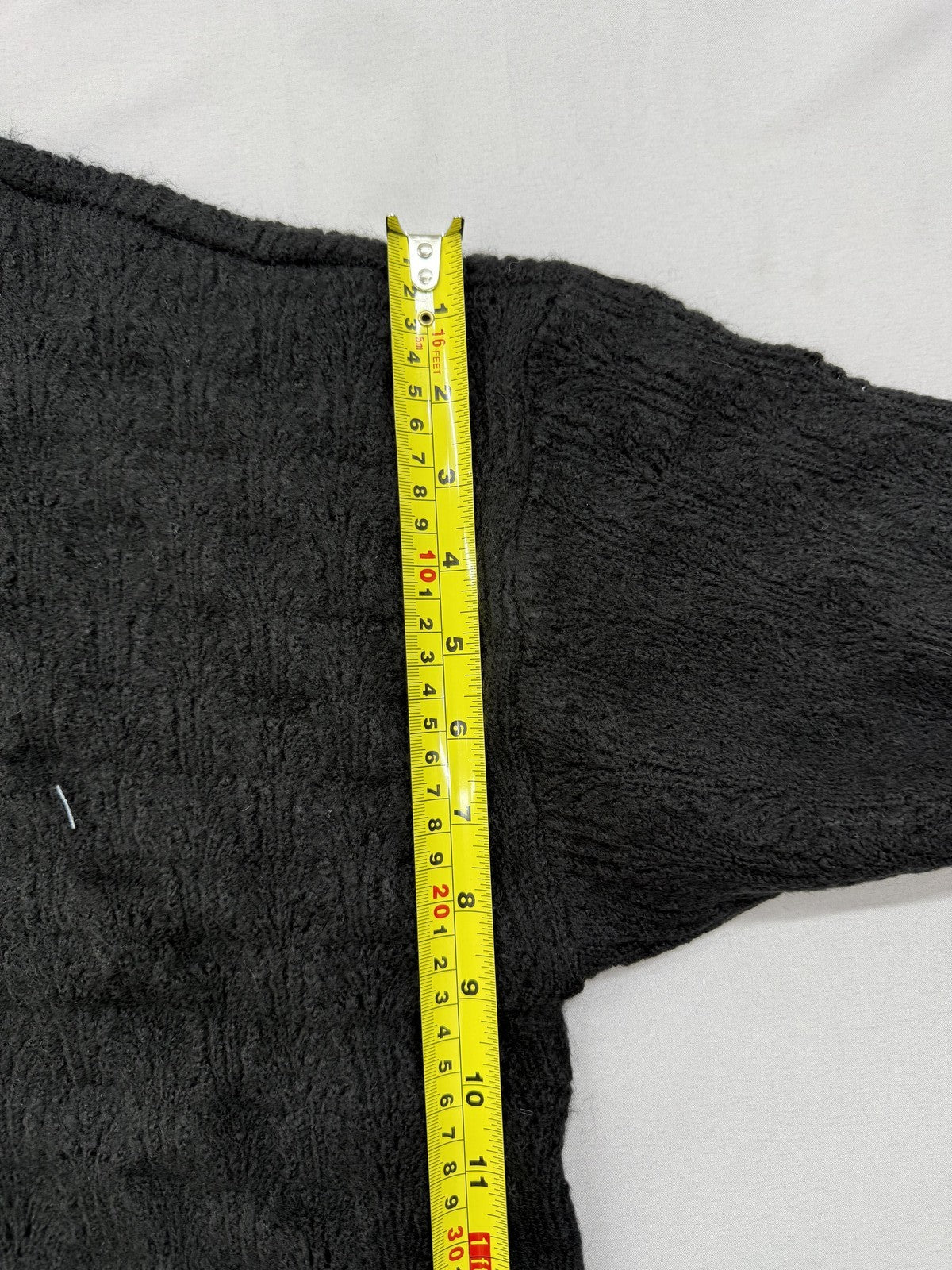 Vila Black Turtleneck Knit Sweater Women XL Long Sleeve Solid