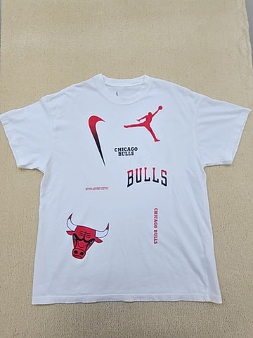 Nike Men's L White 100% Cotton Short Sleeve Crewneck T-Shirt DV2290-100