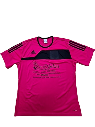 Adidas Pink Polyester Soccer Team Jersey Thailand 1pc