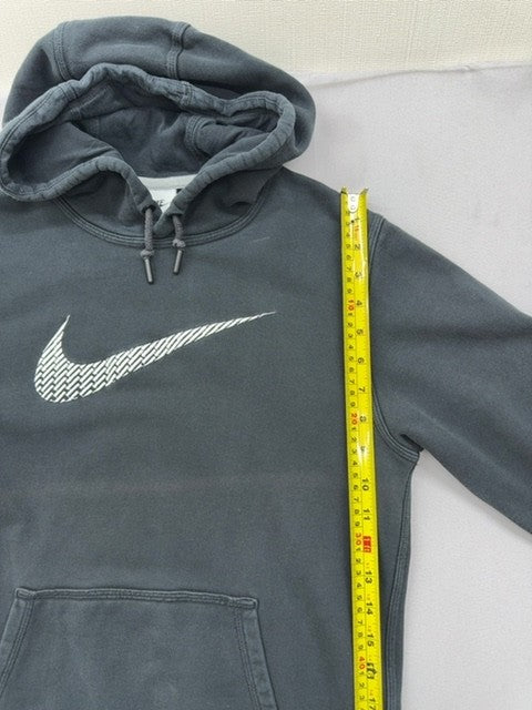 Nike Men's Grey Pullover Hoodie Size S Long Sleeve