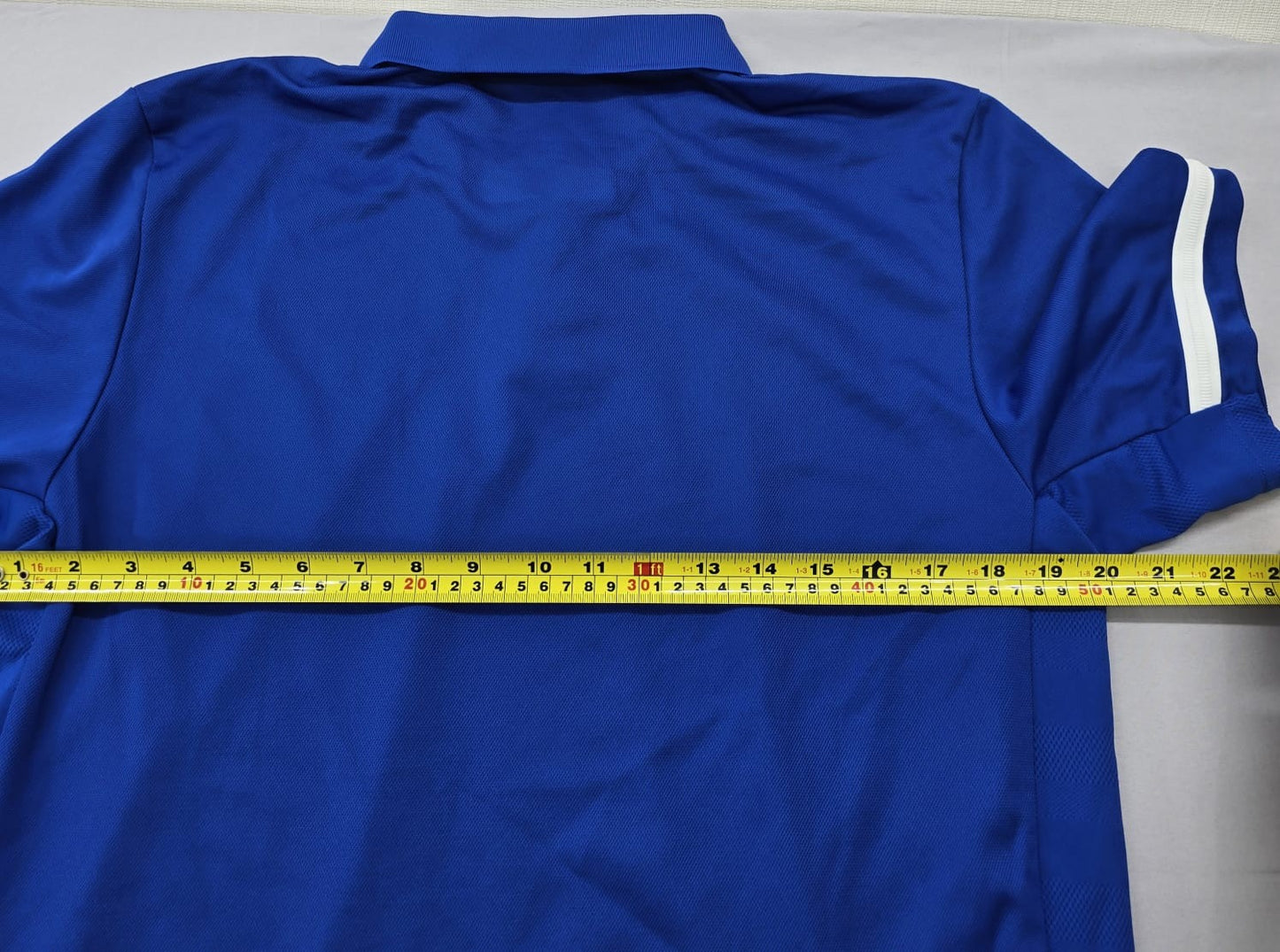 Adidas Women's Blue Aeroready Polo Shirt Size L