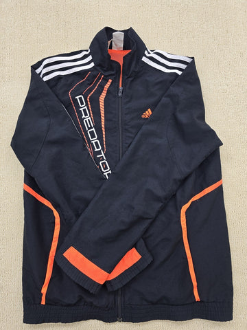Adidas Predator Track Jacket XL Black/Orange Climalite 3-Stripe