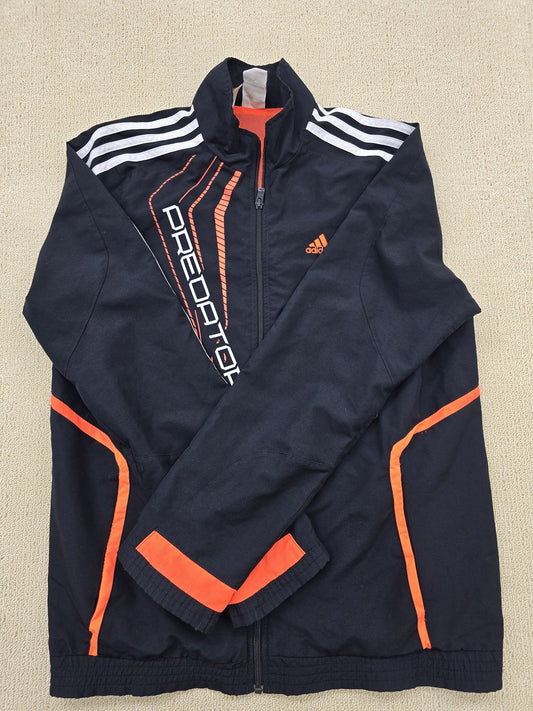Adidas Unisex Multicolor Jacket – Size XL, Striped