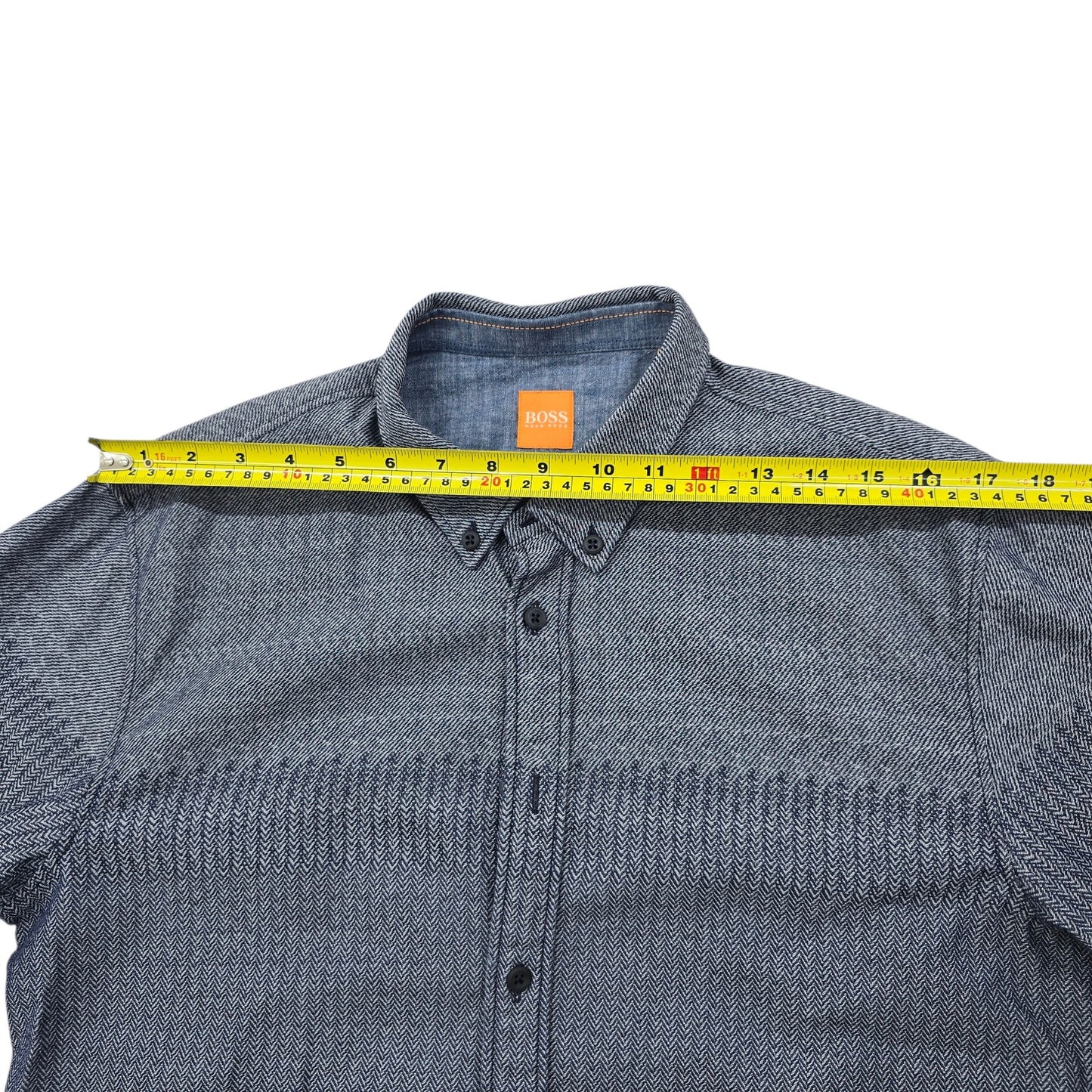 Hugo Boss Men Blue Shirt size L product image 5