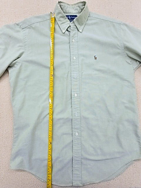 Vintage Polo RL Yarmouth Oxford Light Blue Dress Shirt 15.5x32/33
