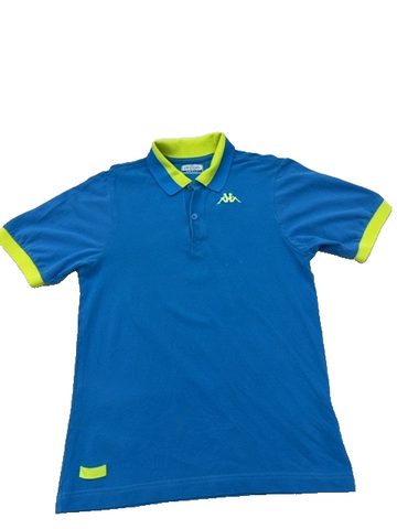 Kappa Men's Blue Polo Shirt Small Short Sleeve Regular Fit