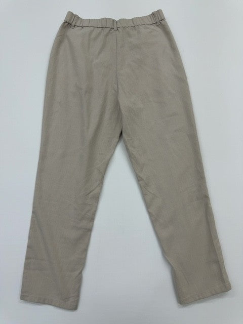 GORDANO Boys Khaki Elastic Waist Chino Pants L