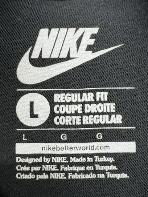 Nike Men Black T-Shirt size L product image 3