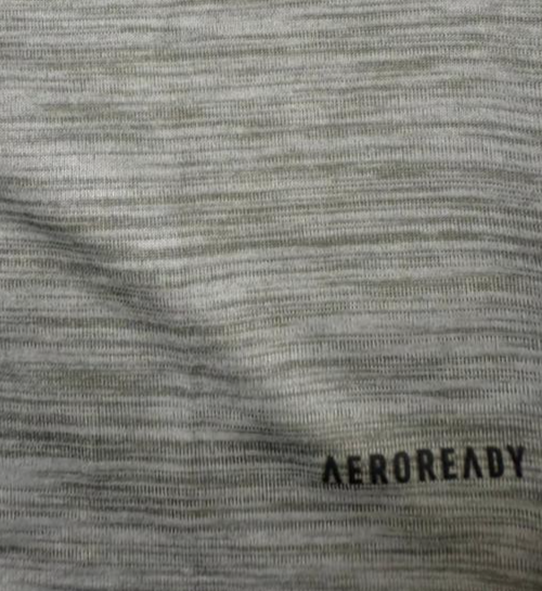 Adidas Aeroready Primegreen Gray Training T-Shirt Small