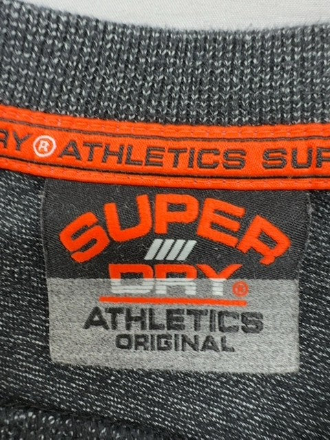 Superdry Men's Athletic Heather Gray L Relaxed T-Shirt