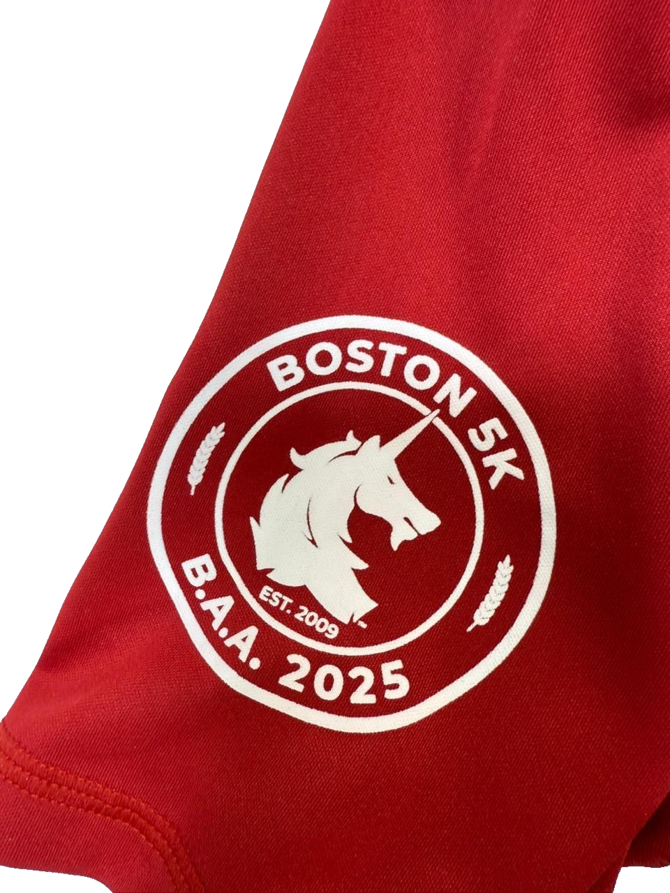 Adidas Run Boston 2025 Shirt Men's XL Red Special Olympics Xtra Mile Marathon 5K