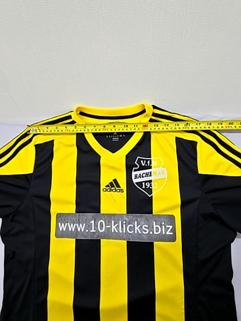 Adidas Men's Black Yellow Striped Soccer Jersey(#13) XL Climacool