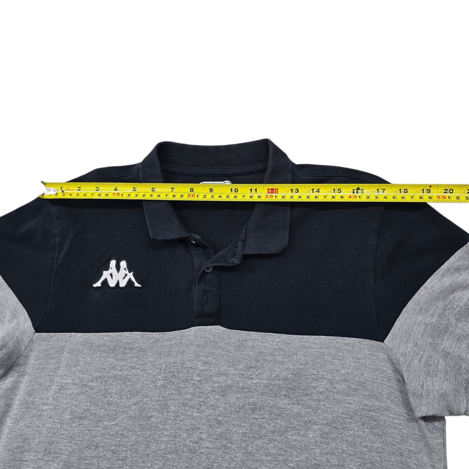 Kappa Men Black Polo Shirt size XL product image 4