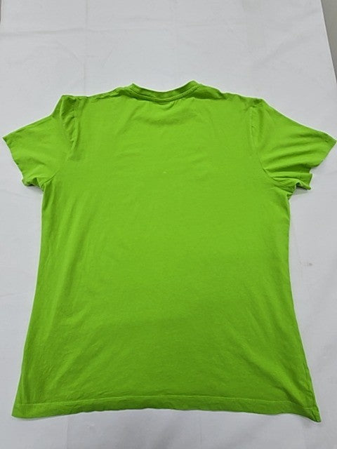Puma Men's XL Green Cotton Short Sleeve Crewneck T-Shirt Sport Lifestyle