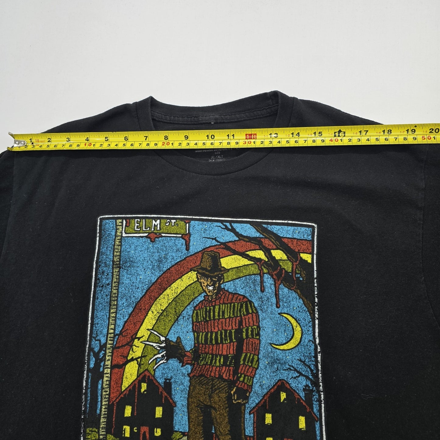 A Nightmare Mens Black Halloween Dreamer T-Shirt Size XL Regular