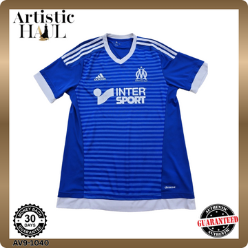 Adidas Olympique Marseille Blue Football Jersey Cambodia