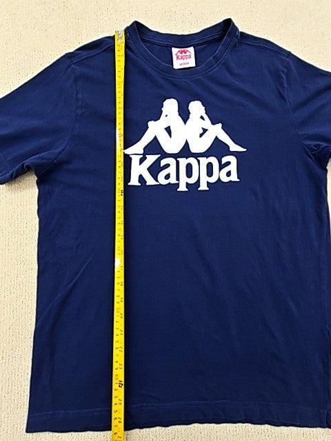 Kappa Men's Medium Navy Short Sleeve Cotton T-Shirt