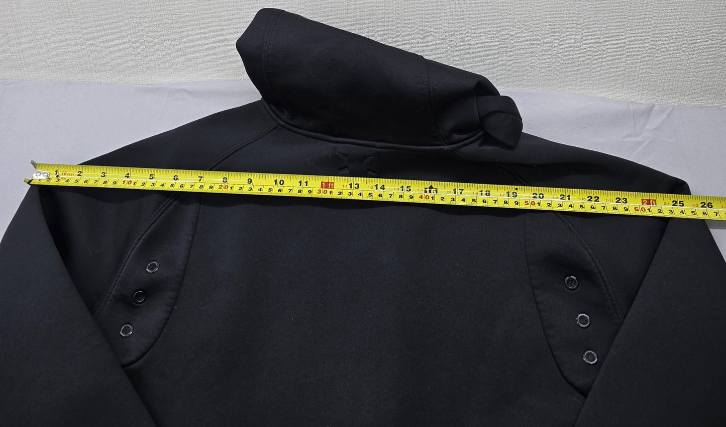 Helly Hansen Men's Black Waterproof Hooded Jacket L Crew 2.0