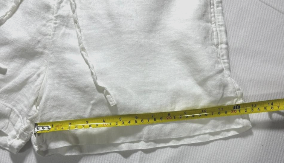 White Linen Short - Shorts | Country Road | Size 12