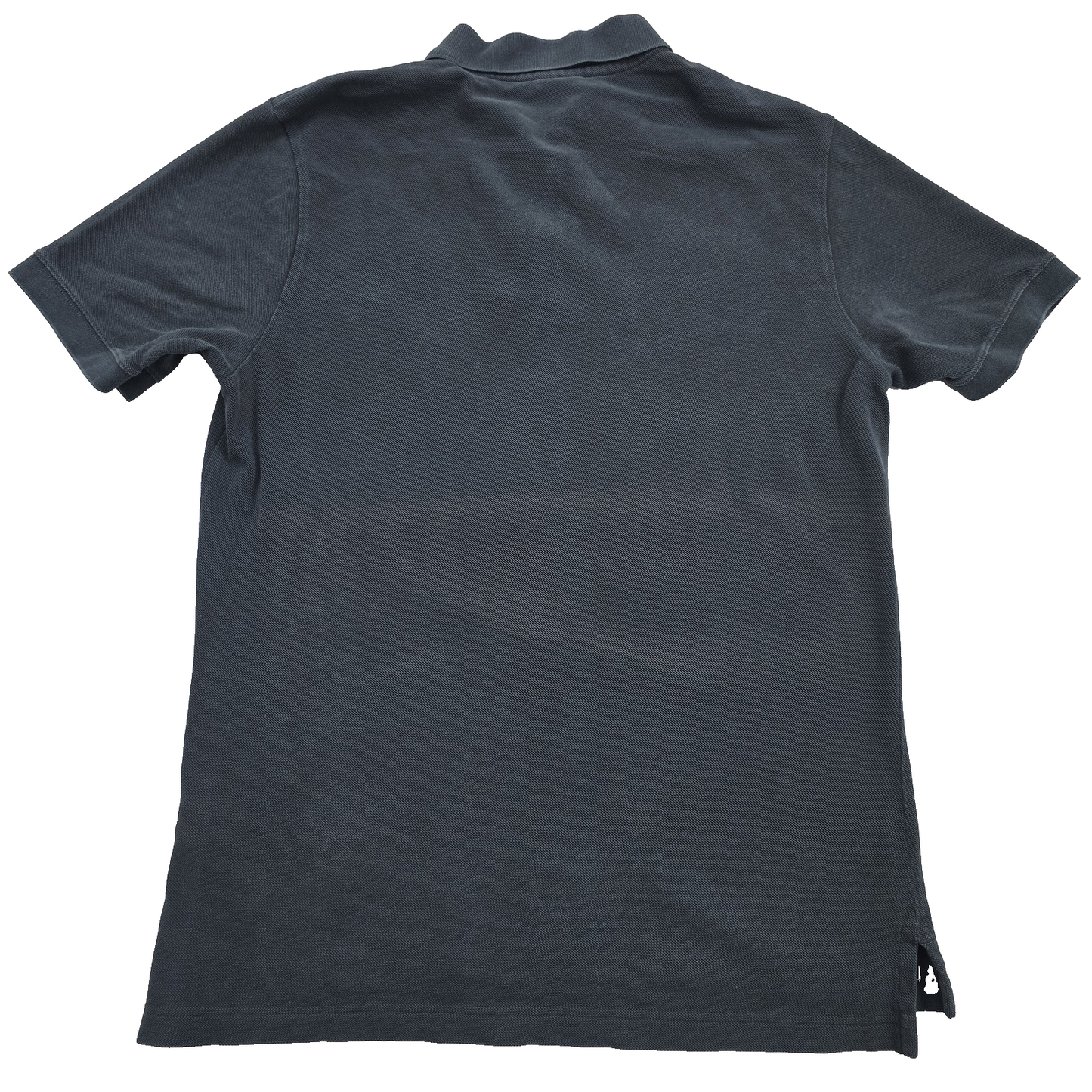 Nike Men's Black Cotton Polo Shirt Short Sleeve M Button Closure
