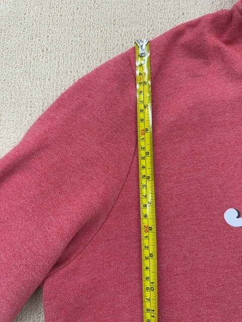 Superdry Men's Red Vintage Logo Hoodie XXL Relaxed Cotton Long Sleeve