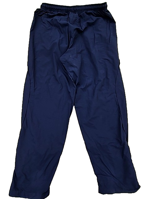 Nike Men's Navy Track Pants Size L Drawstring Solid