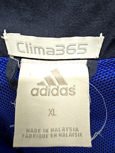 Adidas Men's Blue Clima365 Track Jacket XL Vintage