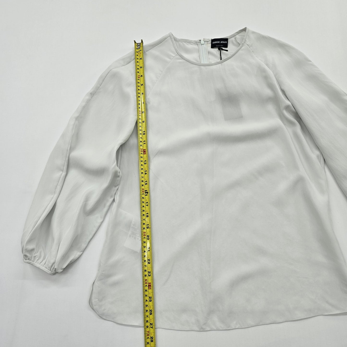 Giorgio Armani Women White Blouse size 42 product image 8